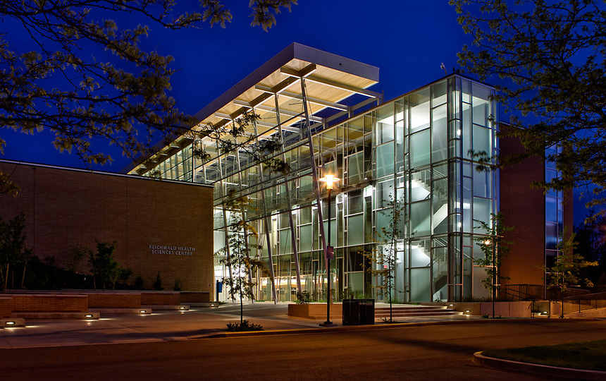 Photo of the UBC Okanagan Reichwald Health Sciences Centre project for UBC