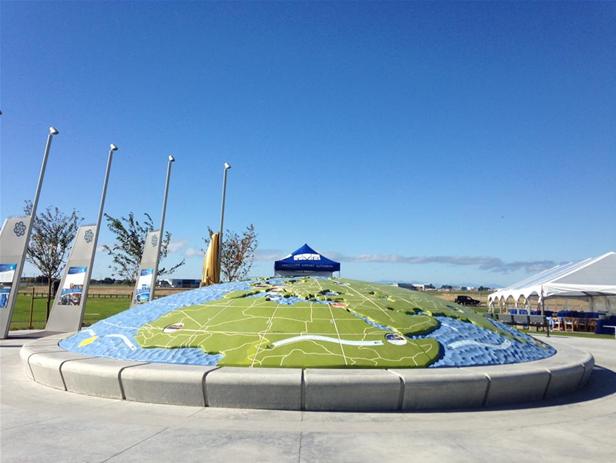 Photo of the Larry Berg Flight Path Park project for YVR