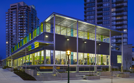 Photo of the Burnaby Public Library – Tommy Douglas Branch project for City of Burnaby