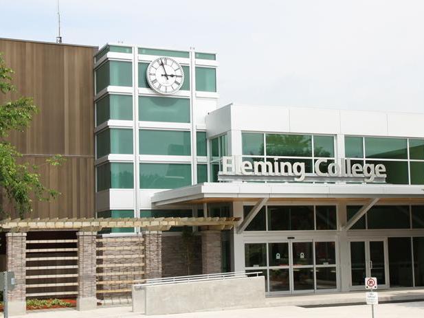 Photo of the Sir Sandford Fleming College Kawartha Skilled Trades Institute project for Fleming College